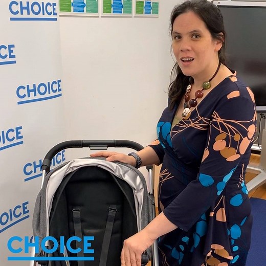 The results of CHOICE's latest prams and strollers test once again demonstrates the dangers of Australia's lax safety standards. 18 models from brands including iCandy, Stokke, Phil & Teds and Mountain Buggy failed our stringent but sensible safety checks. Find out more: bit.ly/2UvwCmR | CHOICE