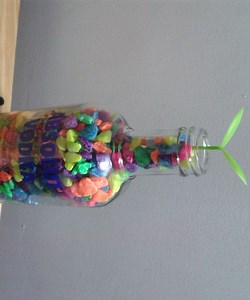 Deco Art Vodka Bottle