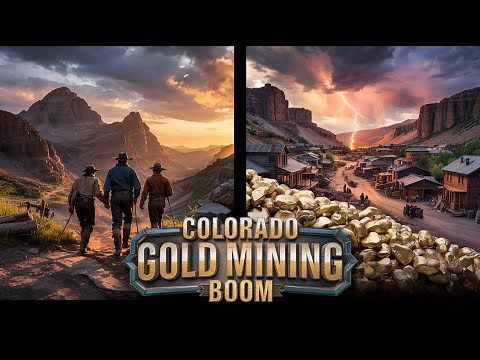 COLORADO GOLD RUSH MINING HISTORY: GHOST TOWNS AND GOLD FEVER, SOUTHWEST GOLD MINES