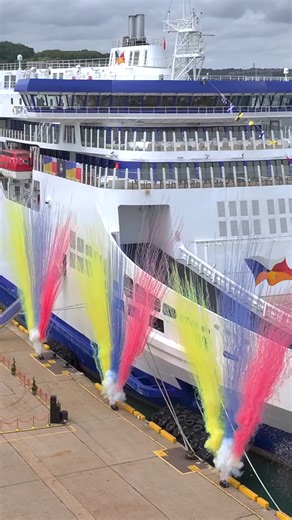 50K views · 426 reactions | The P&O Liberté Naming Ceremony ⛴️ Today in Dover we celebrated the official naming ceremony of the newest ship to our fleet the P&O Liberté! The P&O Liberté alongside her sister ship the P&O Pioneer are the largest, double ended hybrid ferries in the world!  | P&O Ferries | Facebook