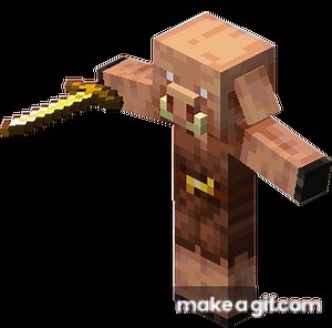 Piglin Dance on Make a GIF