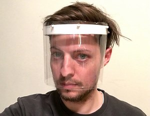 Open Source Protective Face Shield Designs