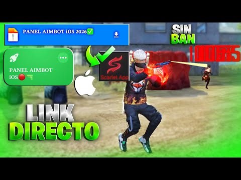 PANEL PARA iOS / ARCHIVE AIMBOT PARA iOS / FREE FIRE 2026✅