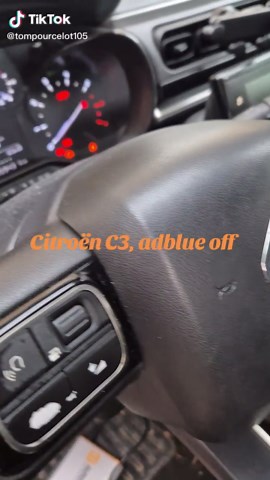Citroën C3: Understanding AdBlue Off Issues
