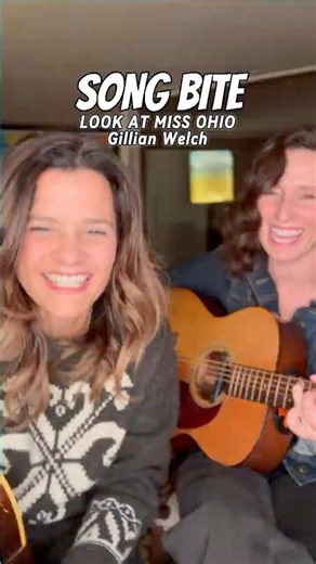 "Look At Miss Ohio" by Gillian Welch. Acoustic cover by Nini Camps and Edie Carey