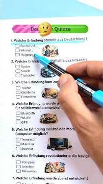 Wie gut kennst du die Erfindungen, die unsere Welt verändert haben? #D #Allgemeinwissen #Wissenstest