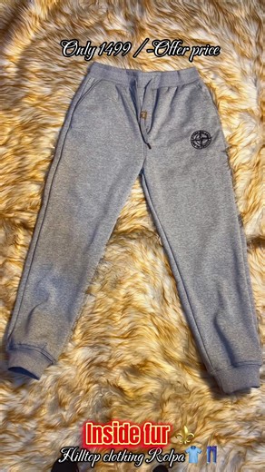 Affordable Joggers at Hilltop Clothing - Only 1499!