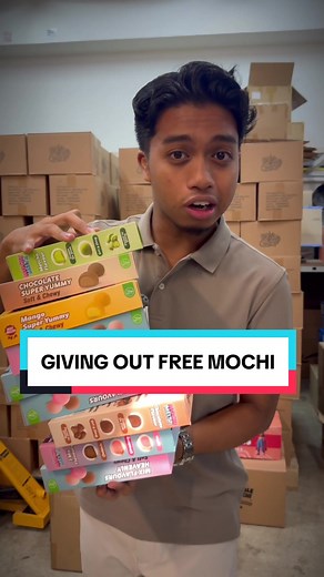 Free Mochi Giveaway at SGFR - Get Yours Now!