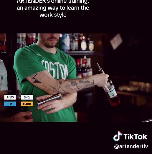 Master Bartending Skills with ARTENDER's Online Training