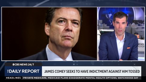James Comey seeks to toss indictment, argues vindictive, selective prosecution