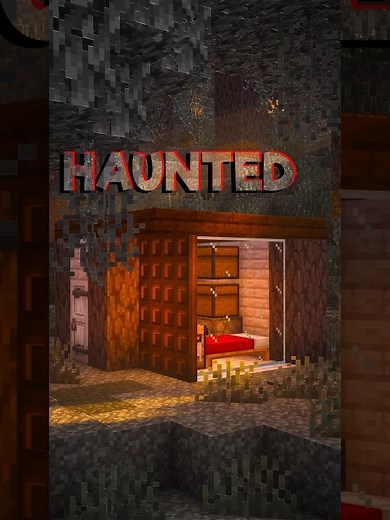 Minecraft Easy Haunted House....🤔 (Sh Boom) #minecraft #shorts