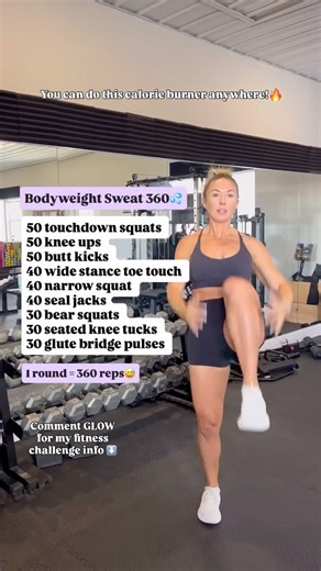 Mackenzie • Fitness & Weight Loss Coach on Instagram: "Comment GLOW for a 7-Day Free Trial of my New Years Challenge! 💪🏼 It’s not too late to join my Glow Up Challenge ladies! I show you exactly how to transform your body, heal your mindset and remove the outside noise clutter preventing you from hitting your goals!🙌🏼 ⏰ Registration closes soon! ⭐️ 5 winners get a $2,000 cash prize! I give you a simple but effective plan: 💪🏼Daily 30 min workouts 🥗Guilt free meal guides that taste great 💌