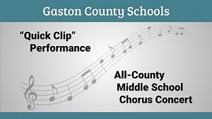 3.6K views · 18 reactions | In the coming weeks, we will share performances from students selected for the All-County Middle School Chorus concert, held January 28 at Holbrook Middle School. First up is 'The Zip Zop Song,' performed by the All-County Middle School Treble Chorus, directed by Sherry Blevins and accompanied by Elisha Mitschke-Lamanna of John Chavis Middle School. | Gaston County Schools | Facebook