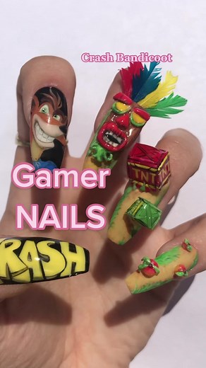 Which Set of Hand-Painted Nails Would You Pick?