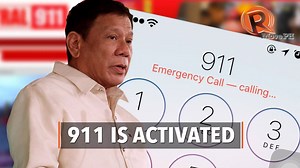 President Rodrigo Duterte delivers in 1 month: Hotline 911 is activated. Read full story here: http://s.rplr.co/AerDIdC | Move.PH