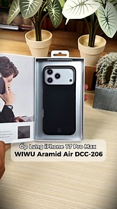 85 reactions · 31 comments | Ốp lưng Aramid Air lên iPhone 17 Pro Max siêu mỏng nhẹ ôm trọn máy hỗ trợ sạc MagSafe #iphone #caseiphone #aramidair #oplungiphone | Lucas Combo | Facebook