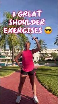 How to get great tone and definition in your shoulders! Do 3 sets of 10 of each exercise #shoulders