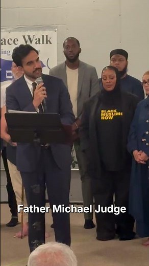 Mamdani pays tribute to 9/11 victims, heroes during interfaith walk ending at NYC Islamic center