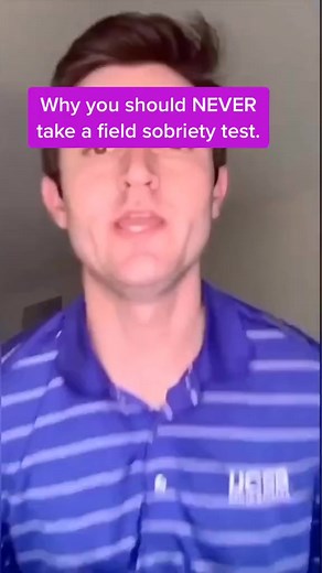111K views · 2.5K reactions | NEVER give a field sobriety test. Here’s why! #fieldsobrietytest #pulledover #police #lawyer #tips #reels | Attorney Tom | Facebook