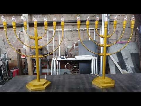 COMO HACER UN CANDELABRO
