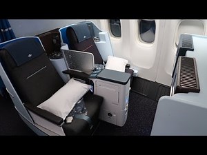 KLM Boeing 777 Business Class from Tanzania to Amsterdam (GREAT experience)