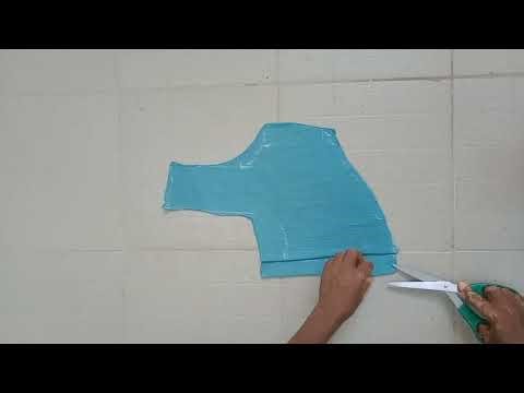 How to cut and sew a Stylish DreSquare Neck With Gathers
