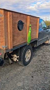 I drove my homemade camper to Alaska!