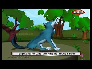 Blue Jackal | Panchatantra English Stories in 3D | 3D Moral Stories For Kids