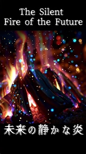 【焚き火】Never‑Seen‑Before Fire Series — 見たことがない焚き火シリーズ#01 #FutureFire #ai #aiart炎 #shorts #asmr
