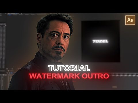 Outro Watermark Tutorial | After Effects