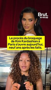 Il est 20h. Le procès du braquage de Kim Kardashian à Paris s’ouvre aujourd’hui, neuf ans après les faits. Les “papys braqueurs” étaient repartis avec un butin de de 9 à 10 millions de dollars. @canellesab récap | Brut