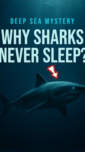 “Why Sharks Never Sleep? 😱🦈 Ocean Mystery Explained” #shorts #facts