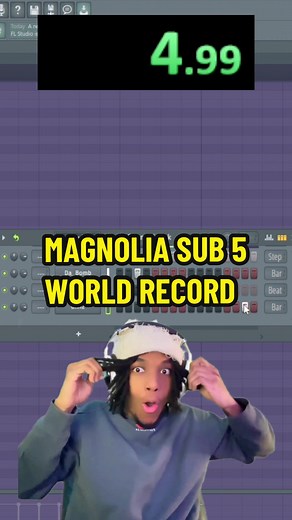 Sub 5 World Record: Playboi Carti Magnolia