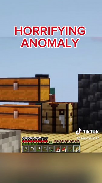 Discovering the Anomaly in Minecraft: A Horror Adventure