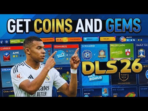 DLS 26 Hack- Mod ✅🔥 How I Got Unlimited DIAMONDS 💎 in Dream League Soccer 2026 iOS - Android 🔥