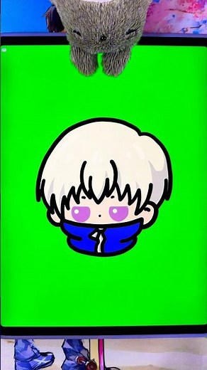 How to Draw Inumaki Toge EASY - Step by Step Jujutsu Kaisen Drawing 🍙 #shorts