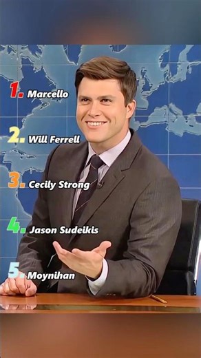 Guest Off Script, Colin Dies Laughing #celebrity #funny #foryou #snl #ranking #moments #youtube