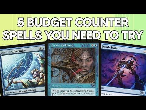 Five Budget-Friendly Counter Spells Not Seeing Enough Play | Unplayable Review | EDH COMMANDER