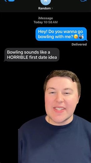 DO YOU WANT TO GO BOWLING WITH ME?!😘🎳 *Texting Random Numbers!* #shorts