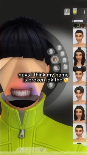 knock-off Roblox avatar 😭 #shorts #sims4