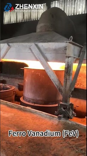 Ferro Vanadium Production Process | Ferroalloy for High-Strength Steel