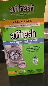 ✨ Affresh Washer Cleaner Review: Say Goodbye to Stinky Laundry! 🧺