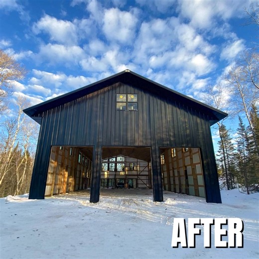 Project update from Tower, MN Even with unpredictable weather in the mix, the Skau Project keeps moving forward. From the early stages to where we are today, it’s been exciting to see the progress take shape. Strong progress, steady work, and a great building underway. | Structural Buildings