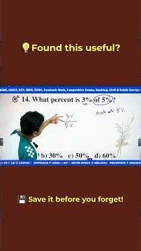 Percentage Math Problems Made Easy!