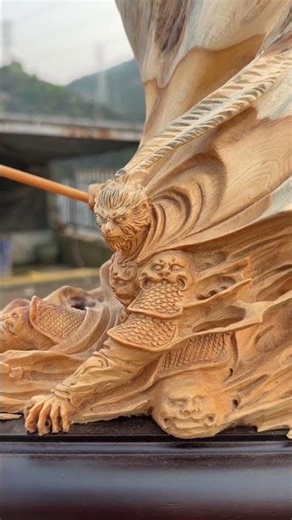 प्रकृति और कला का अनोखा संगम 🌿 | लकड़ी की शानदार कारीगरी