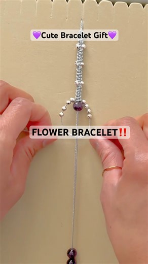 Simple macrame bracelet gift idea 💜