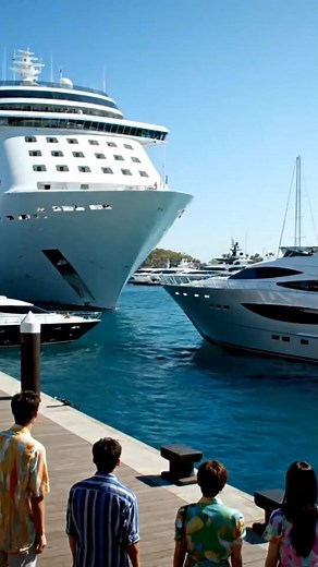 67K views · 51 reactions | Cruise Ship Collides With Small Yacht Near the Dock! | Ship Disaster | Facebook