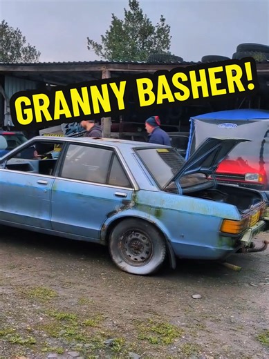 Mk2 Granada Preparation for Banger Racing