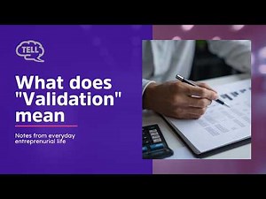 What Does "Validation" Actually Mean in a Startup? 🚀🤔
