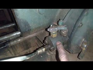 How to adjust the injection pump on a Yanmar engine